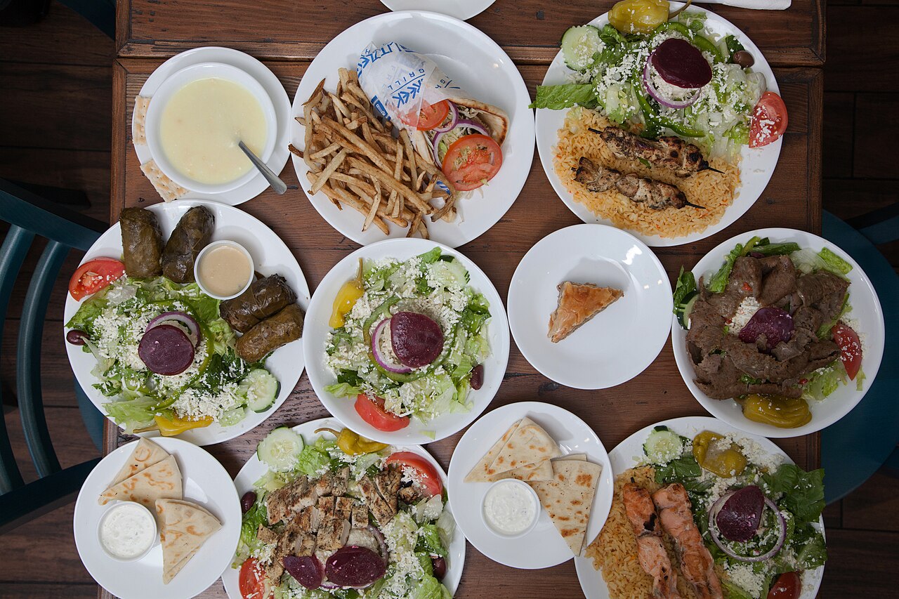 Greek seafood and meze in Kavala harbour restaurants