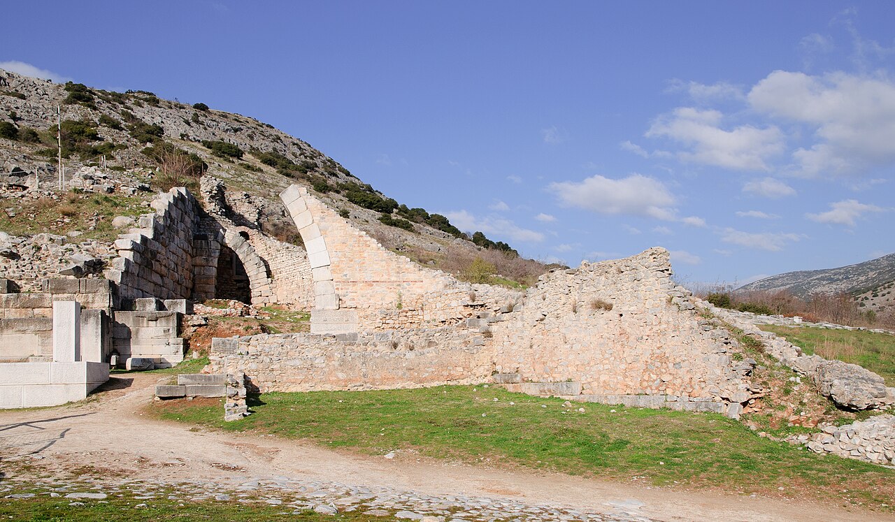 Roman forum at Philippi — Acts 16 and Apostle Paul history near Kavala